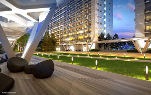 outdoor lounge